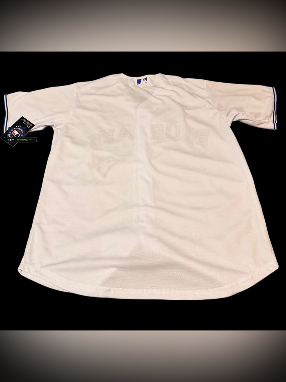 Toronto Blue Jays Jersey Mens Large White MLB New With Tags Home - Picture 2 of 2